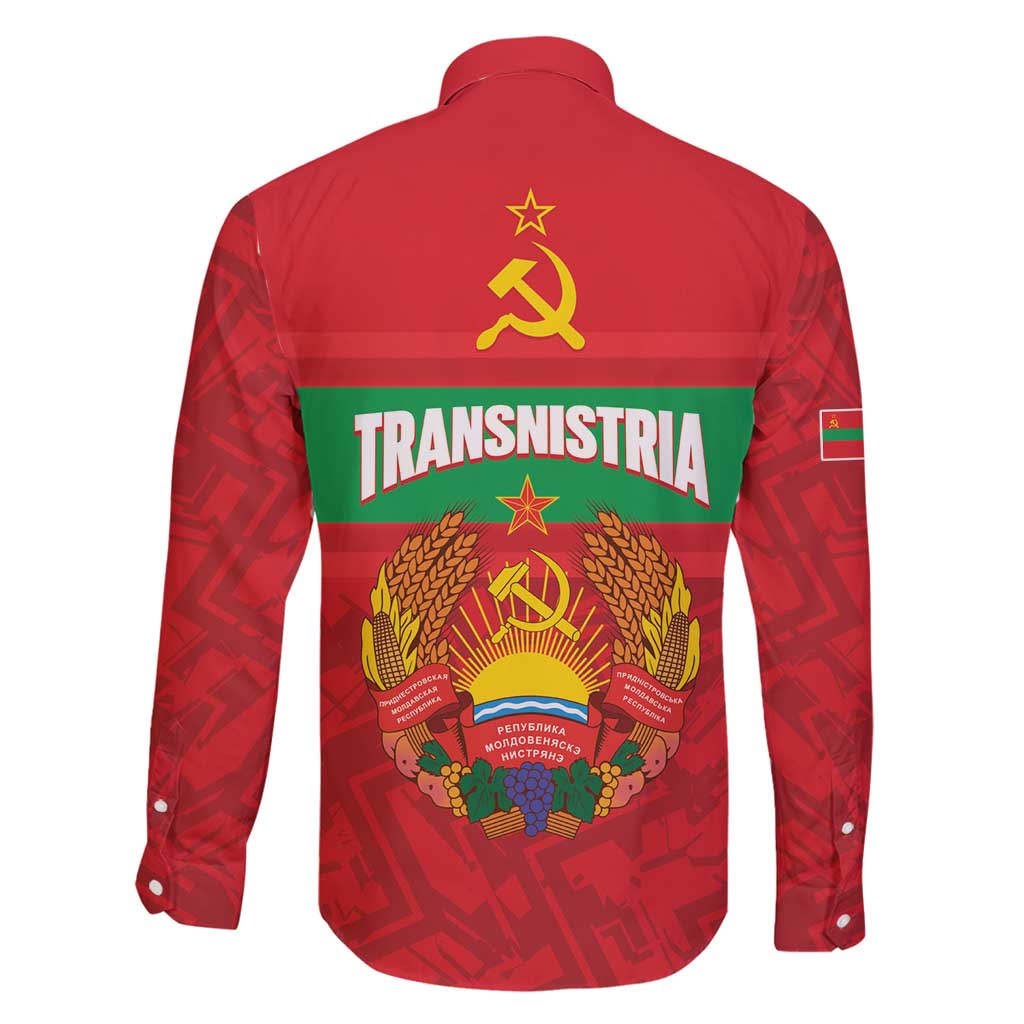 Transnistria Independence Day Family Matching Puletasi and Hawaiian Shirt Coat Of Arms Flag Style - Wonder Print Shop