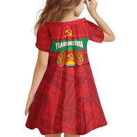 Transnistria Independence Day Family Matching Short Sleeve Bodycon Dress and Hawaiian Shirt Coat Of Arms Flag Style - Wonder Print Shop