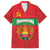Transnistria Independence Day Family Matching Summer Maxi Dress and Hawaiian Shirt Coat Of Arms Flag Style - Wonder Print Shop