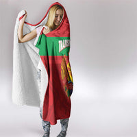 Transnistria Independence Day Hooded Blanket Coat Of Arms Flag Style - Wonder Print Shop
