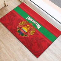 Transnistria Independence Day Rubber Doormat Coat Of Arms Flag Style - Wonder Print Shop