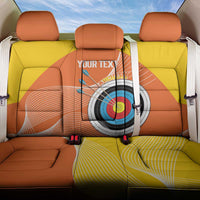 Personalised Bhutan Archery Back Car Seat Cover Board Style Flag Color - Wonder Print Shop