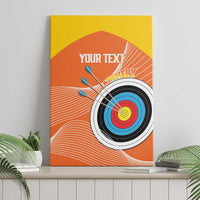 Personalised Bhutan Archery Canvas Wall Art Board Style Flag Color - Wonder Print Shop