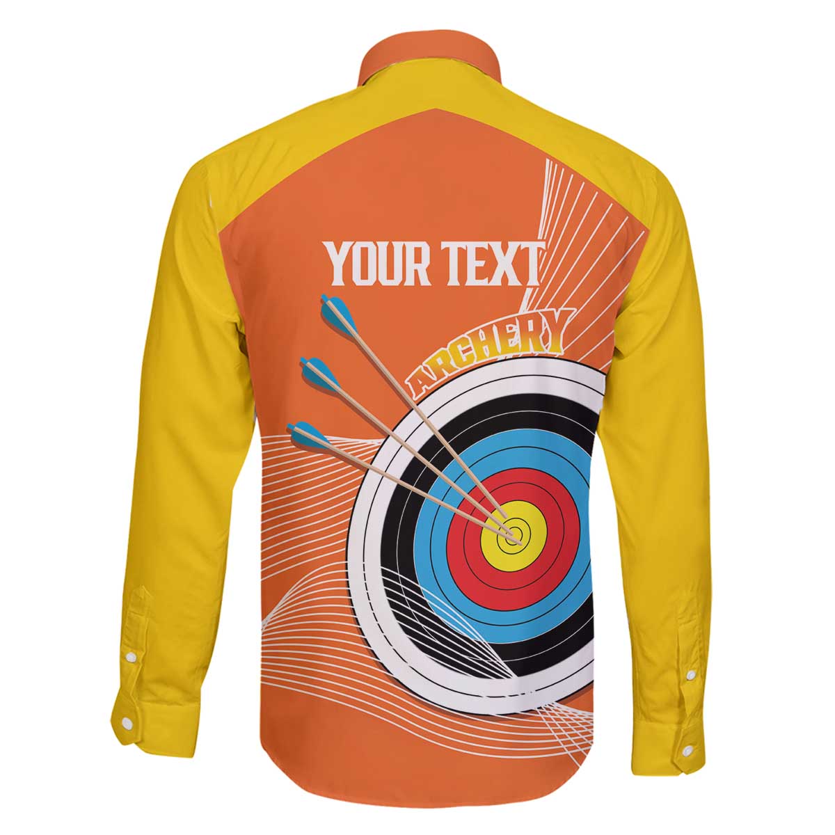 Personalised Bhutan Archery Family Matching Off The Shoulder Long Sleeve Dress and Hawaiian Shirt Board Style Flag Color - Wonder Print Shop