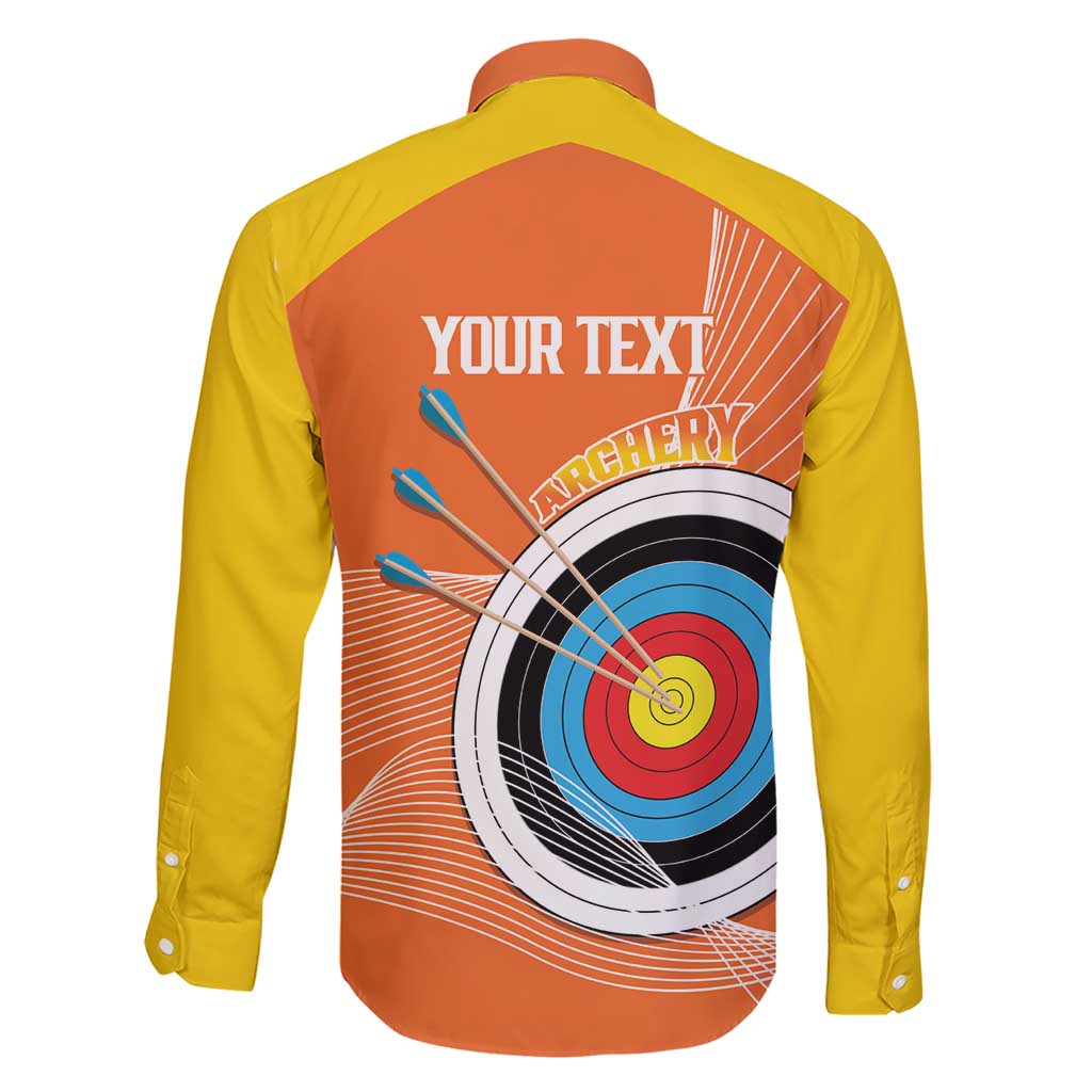 Personalised Bhutan Archery Family Matching Short Sleeve Bodycon Dress and Hawaiian Shirt Board Style Flag Color - Wonder Print Shop