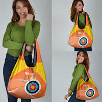 Personalised Bhutan Archery Grocery Bag Board Style Flag Color - Wonder Print Shop