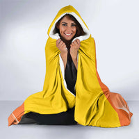 Personalised Bhutan Archery Hooded Blanket Board Style Flag Color - Wonder Print Shop