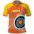 Personalised Bhutan Archery Polo Shirt Board Style Flag Color - Wonder Print Shop