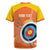 Personalised Bhutan Archery Rugby Jersey Board Style Flag Color - Wonder Print Shop
