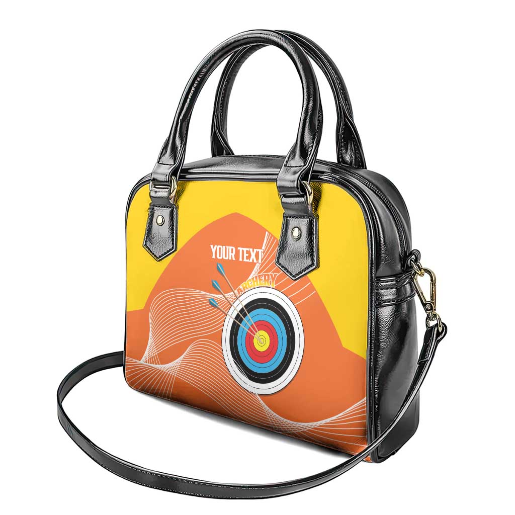 Personalised Bhutan Archery Shoulder Handbag Board Style Flag Color - Wonder Print Shop