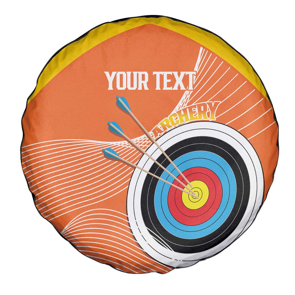 Personalised Bhutan Archery Spare Tire Cover Board Style Flag Color - Wonder Print Shop