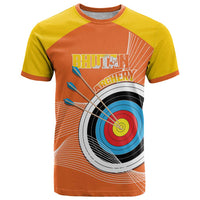 Personalised Bhutan Archery T Shirt Board Style Flag Color - Wonder Print Shop