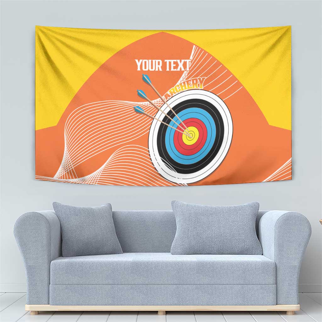 Personalised Bhutan Archery Tapestry Board Style Flag Color - Wonder Print Shop