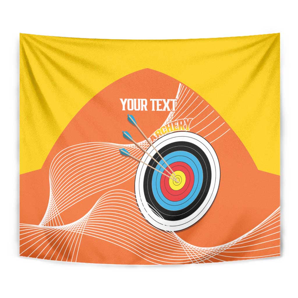 Personalised Bhutan Archery Tapestry Board Style Flag Color - Wonder Print Shop