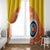 Personalised Bhutan Archery Window Curtain Board Style Flag Color - Wonder Print Shop