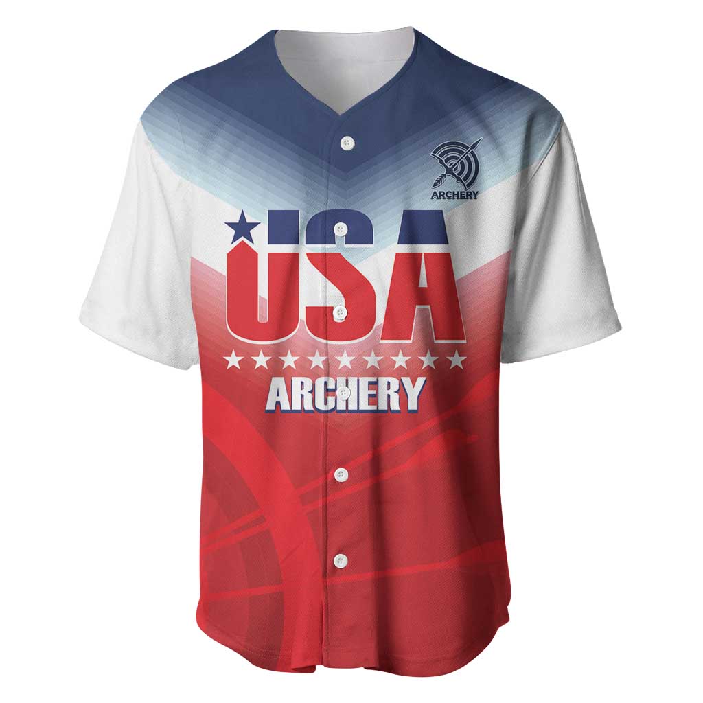 Personalized United States Archery Baseball Jersey USA 2025 Sporty Style - Wonder Print Shop