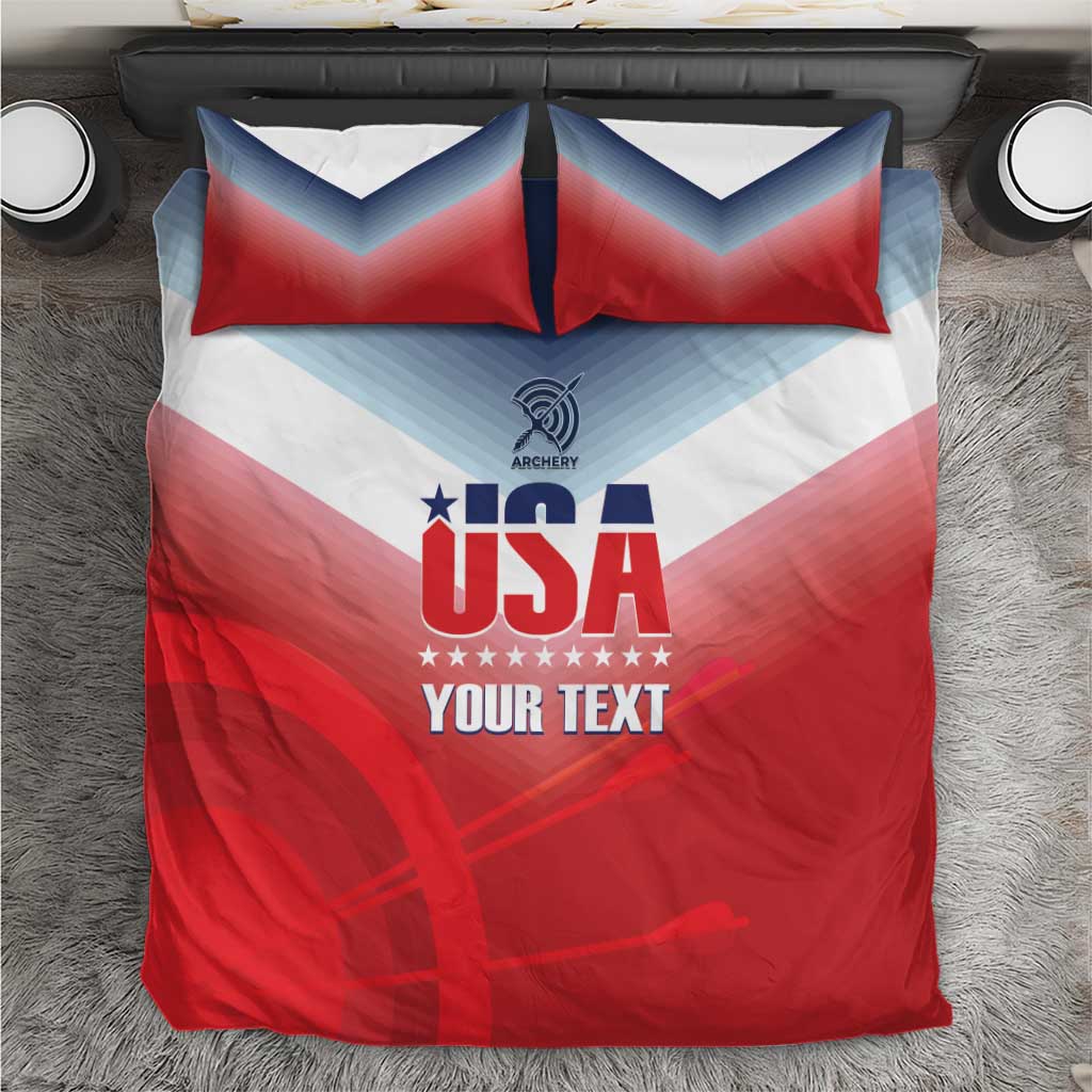 Personalized United States Archery Bedding Set USA 2025 Sporty Style - Wonder Print Shop