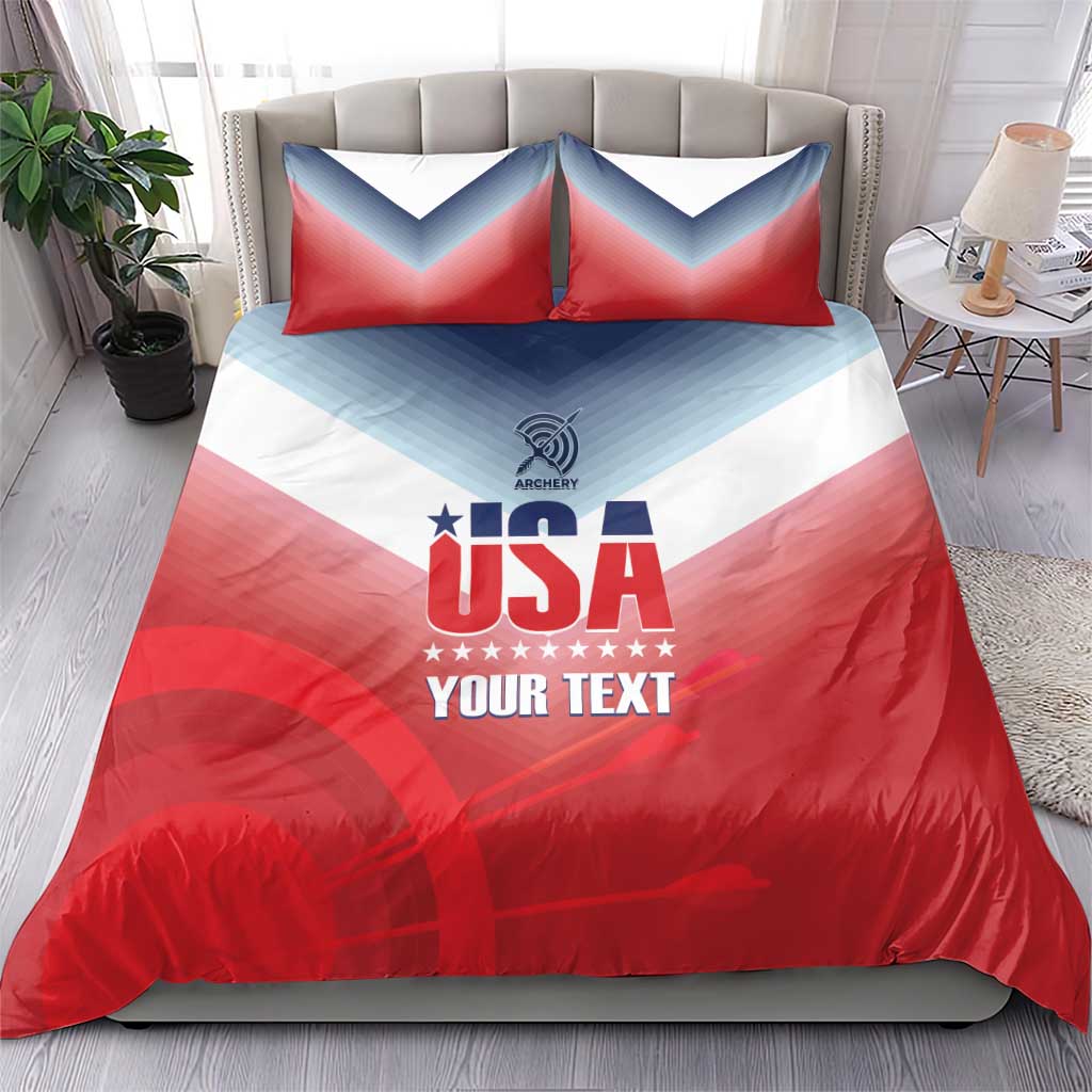 Personalized United States Archery Bedding Set USA 2025 Sporty Style - Wonder Print Shop