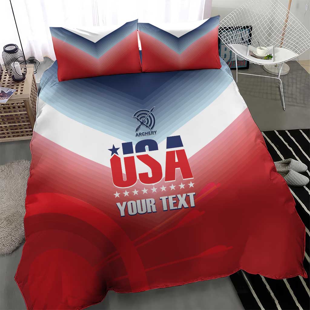 Personalized United States Archery Bedding Set USA 2025 Sporty Style - Wonder Print Shop