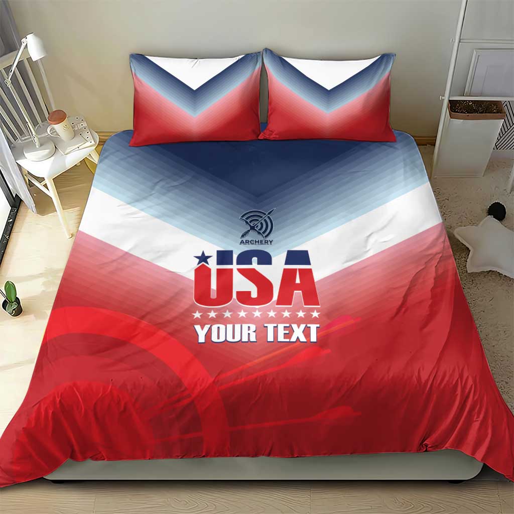 Personalized United States Archery Bedding Set USA 2025 Sporty Style - Wonder Print Shop