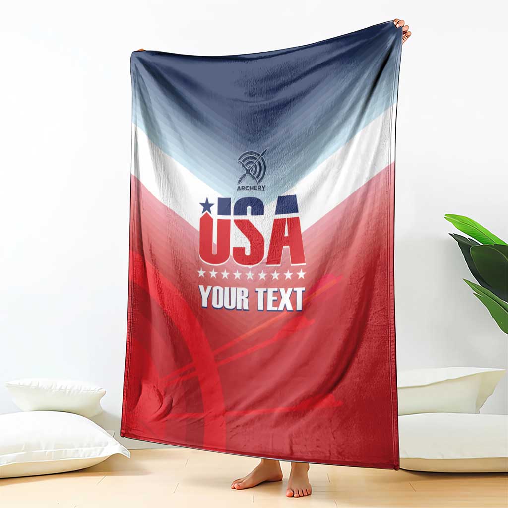 Personalized United States Archery Blanket USA 2025 Sporty Style - Wonder Print Shop