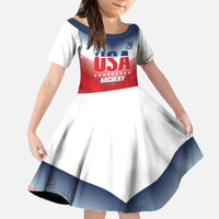 Personalized United States Archery Family Matching Off The Shoulder Long Sleeve Dress and Hawaiian Shirt USA 2025 Sporty Style - Wonder Print Shop