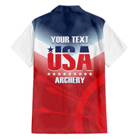 Personalized United States Archery Family Matching Off Shoulder Maxi Dress and Hawaiian Shirt USA 2025 Sporty Style - Wonder Print Shop