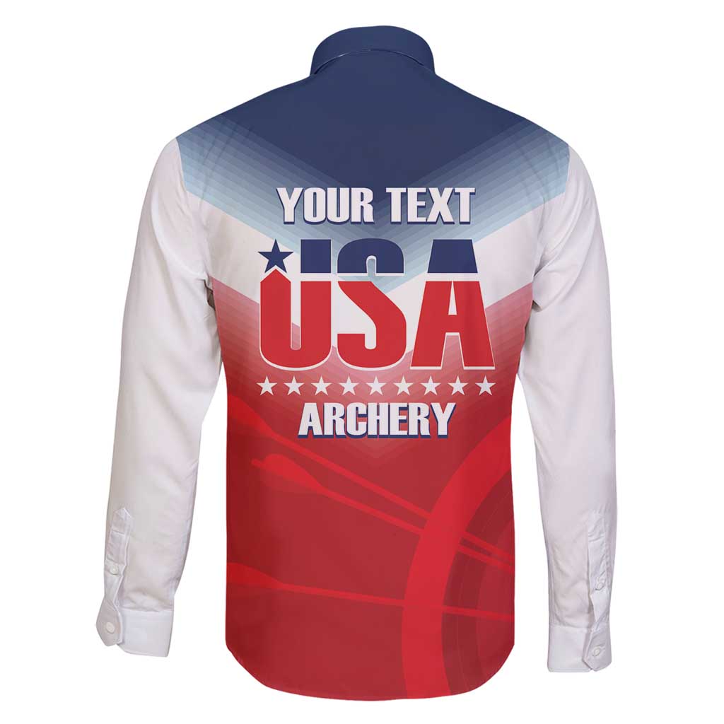 Personalized United States Archery Family Matching Off Shoulder Short Dress and Hawaiian Shirt USA 2025 Sporty Style - Wonder Print Shop