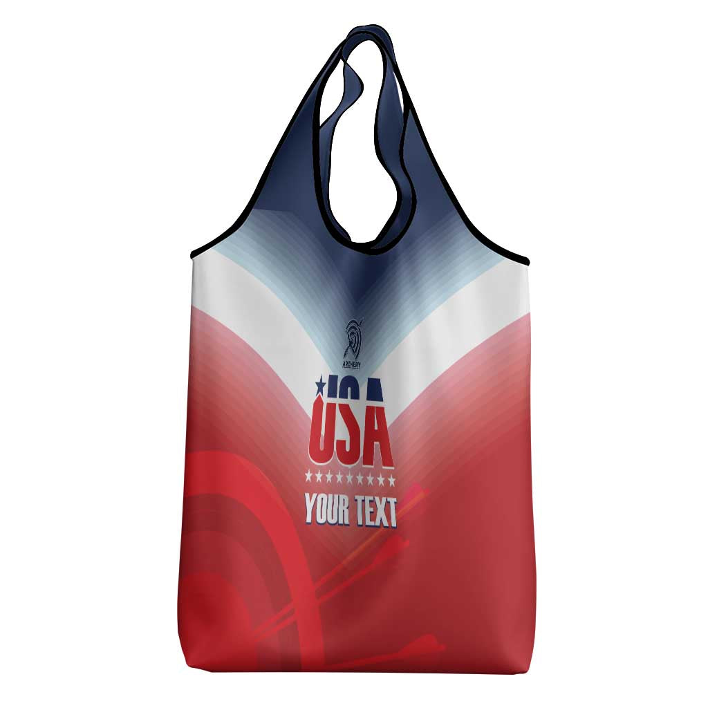 Personalized United States Archery Grocery Bag USA 2025 Sporty Style - Wonder Print Shop