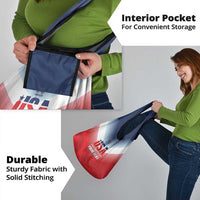 Personalized United States Archery Grocery Bag USA 2025 Sporty Style - Wonder Print Shop