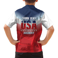 Personalized United States Archery Hawaiian Shirt USA 2025 Sporty Style - Wonder Print Shop