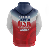 Personalized United States Archery Hoodie USA 2025 Sporty Style - Wonder Print Shop