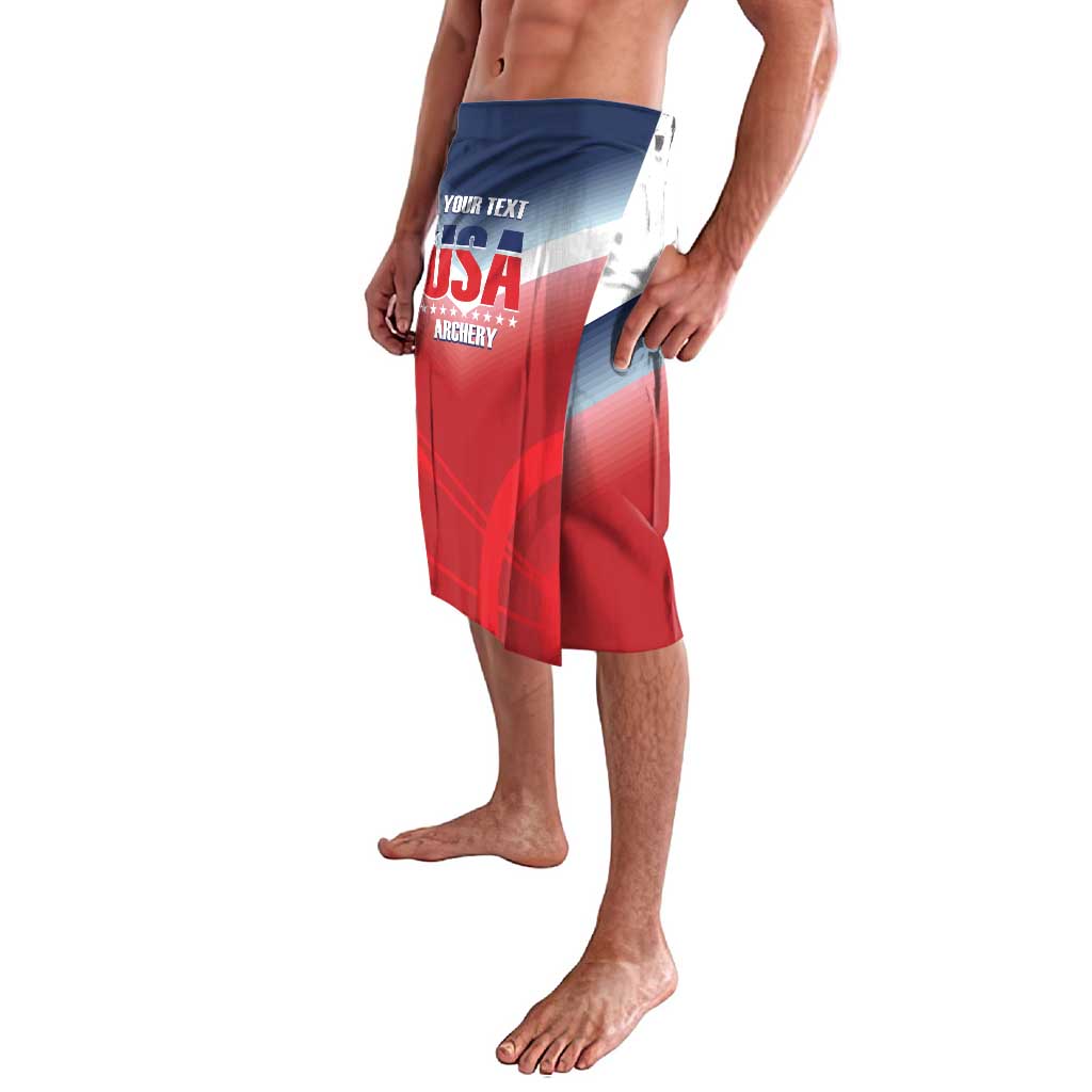 Personalized United States Archery Lavalava USA 2025 Sporty Style - Wonder Print Shop