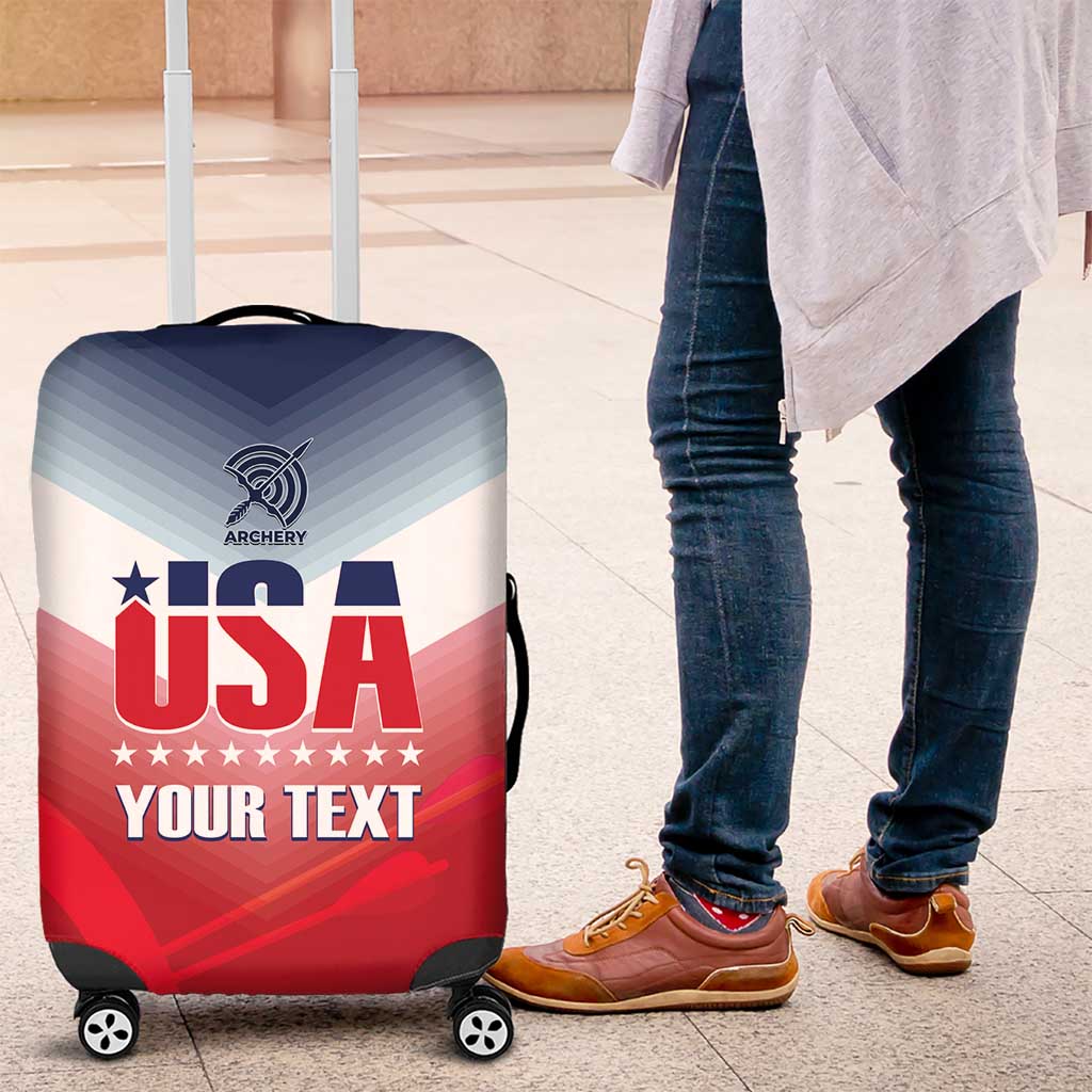 Personalized United States Archery Luggage Cover USA 2025 Sporty Style - Wonder Print Shop