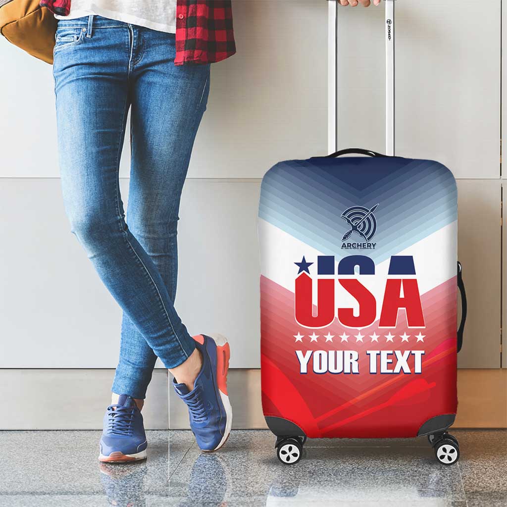 Personalized United States Archery Luggage Cover USA 2025 Sporty Style - Wonder Print Shop