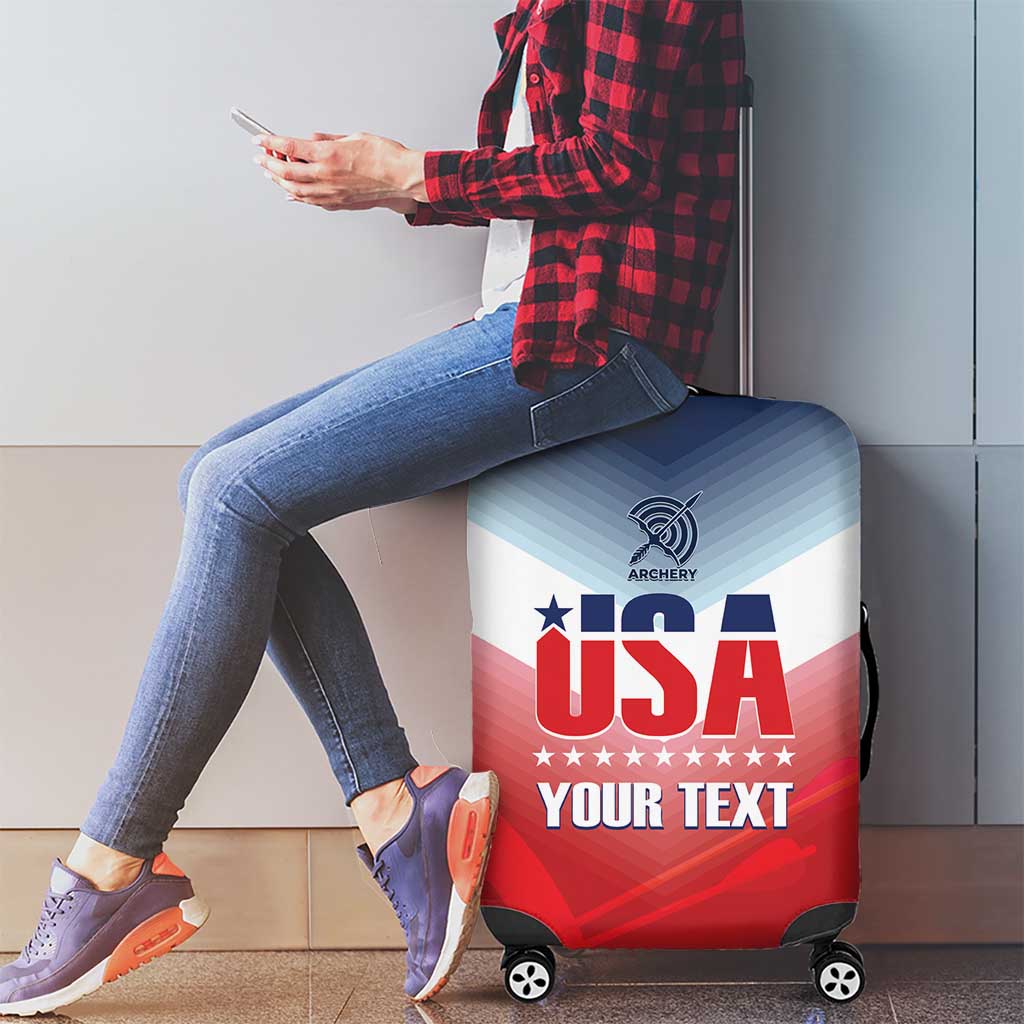 Personalized United States Archery Luggage Cover USA 2025 Sporty Style - Wonder Print Shop