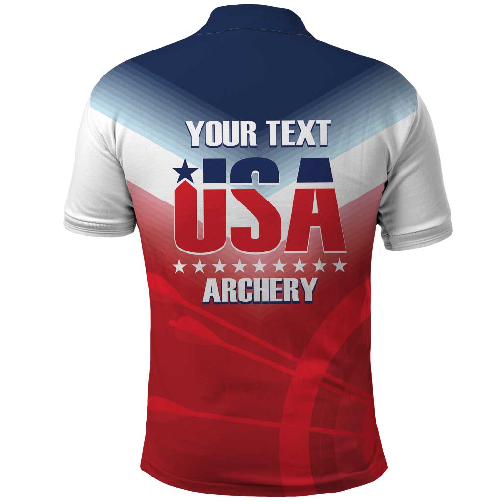 Personalized United States Archery Polo Shirt USA 2025 Sporty Style - Wonder Print Shop