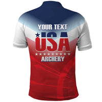Personalized United States Archery Polo Shirt USA 2025 Sporty Style - Wonder Print Shop