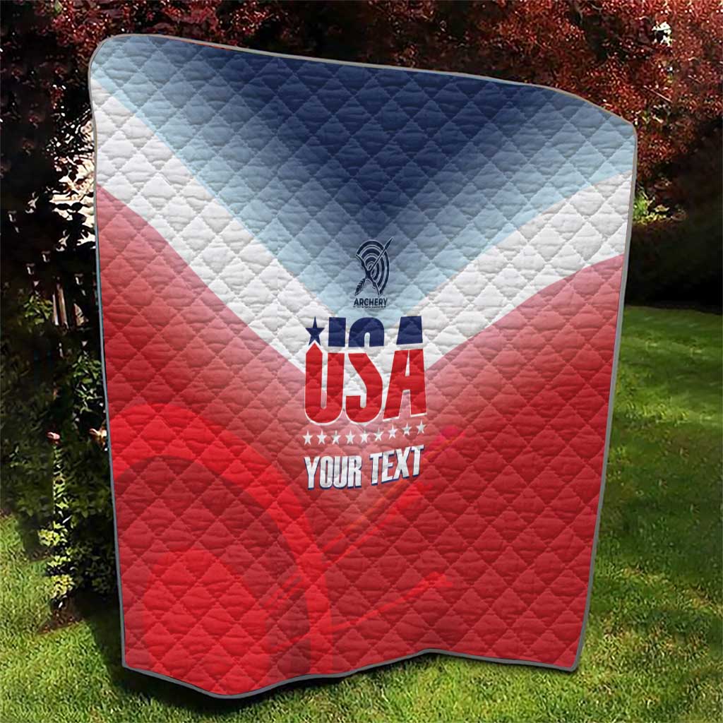Personalized United States Archery Quilt USA 2025 Sporty Style - Wonder Print Shop