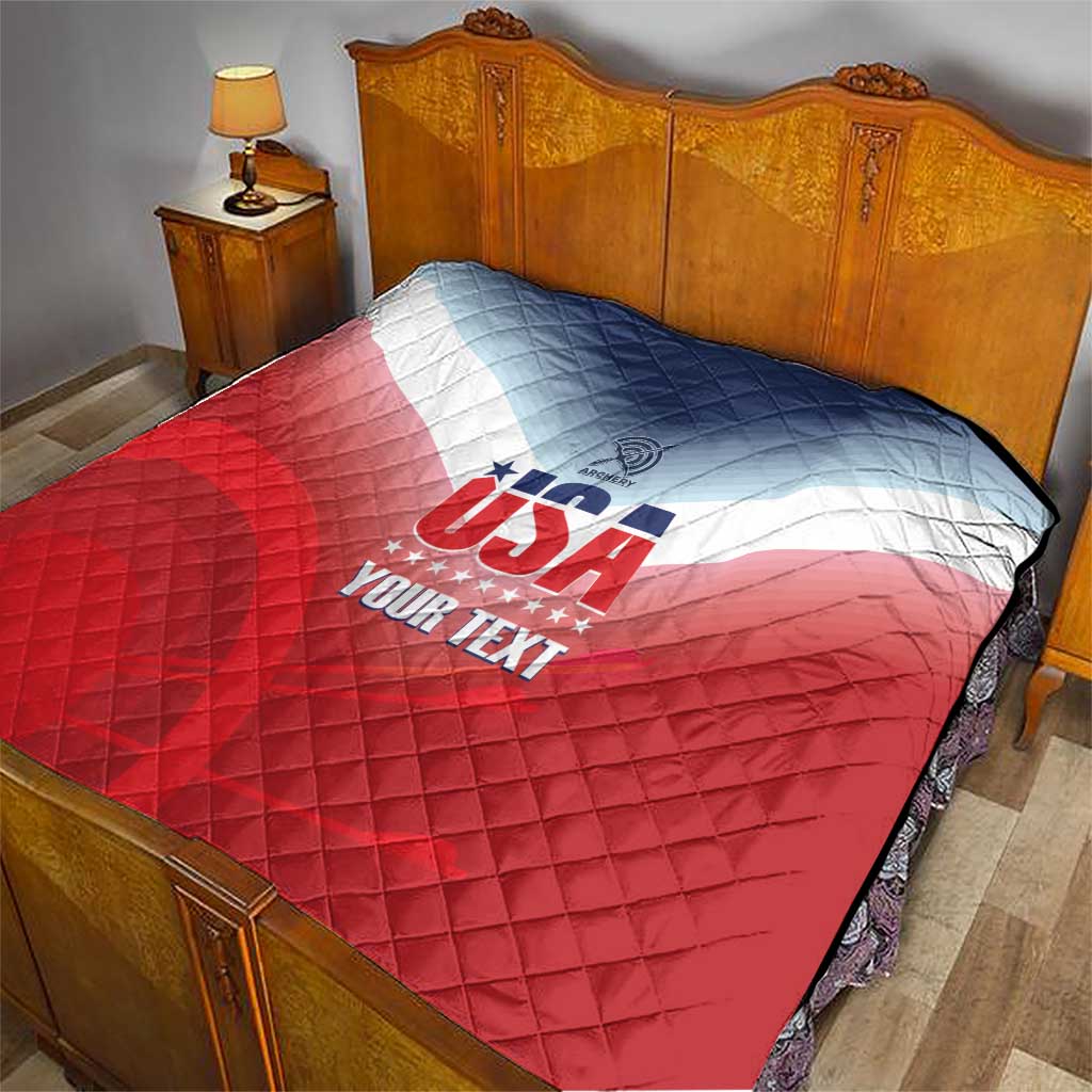 Personalized United States Archery Quilt USA 2025 Sporty Style - Wonder Print Shop