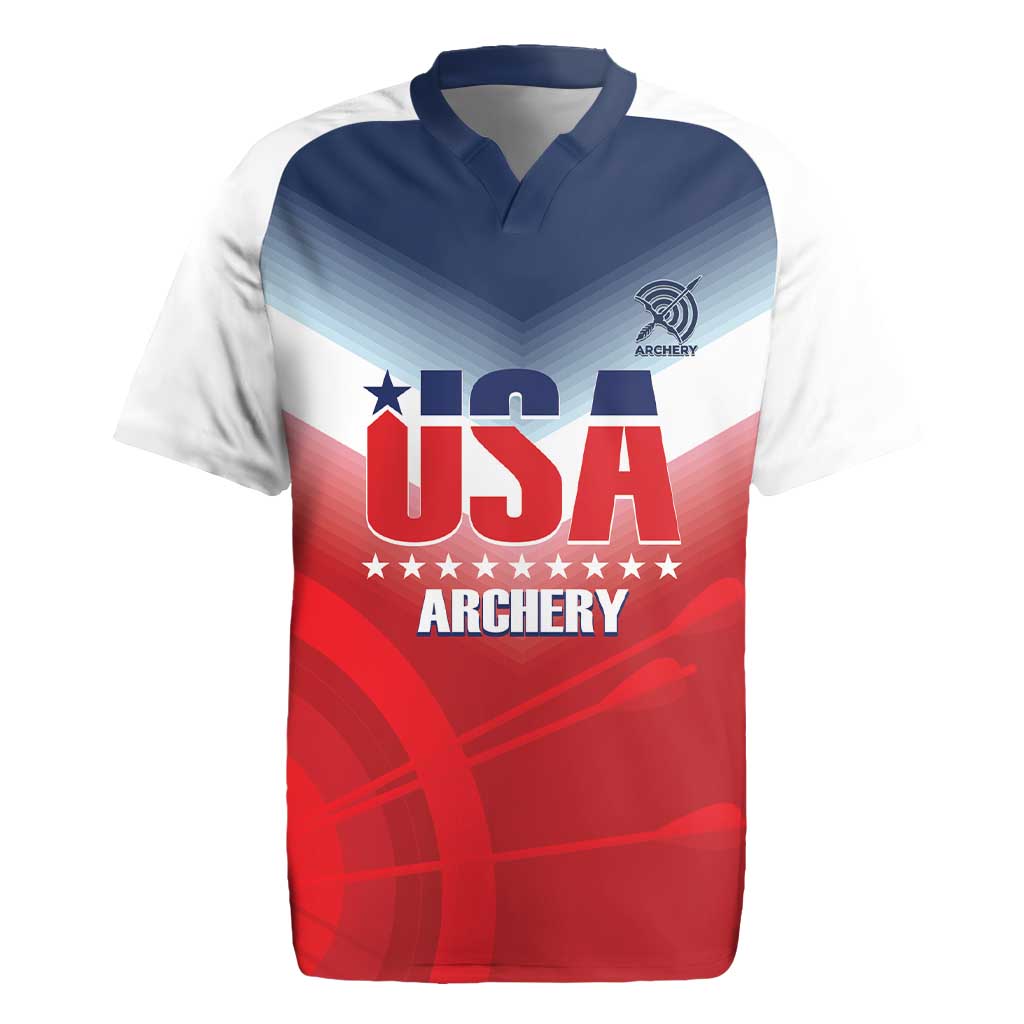 Personalized United States Archery Rugby Jersey USA 2025 Sporty Style - Wonder Print Shop