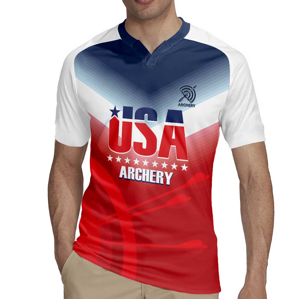 Personalized United States Archery Rugby Jersey USA 2025 Sporty Style - Wonder Print Shop