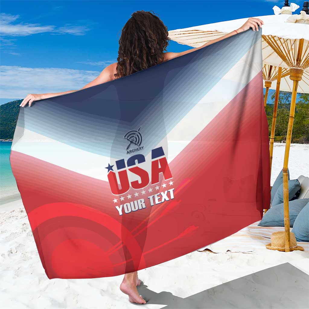 Personalized United States Archery Sarong USA 2025 Sporty Style - Wonder Print Shop