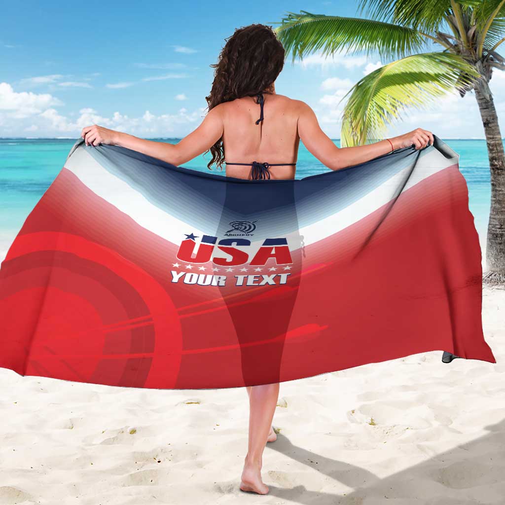 Personalized United States Archery Sarong USA 2025 Sporty Style - Wonder Print Shop