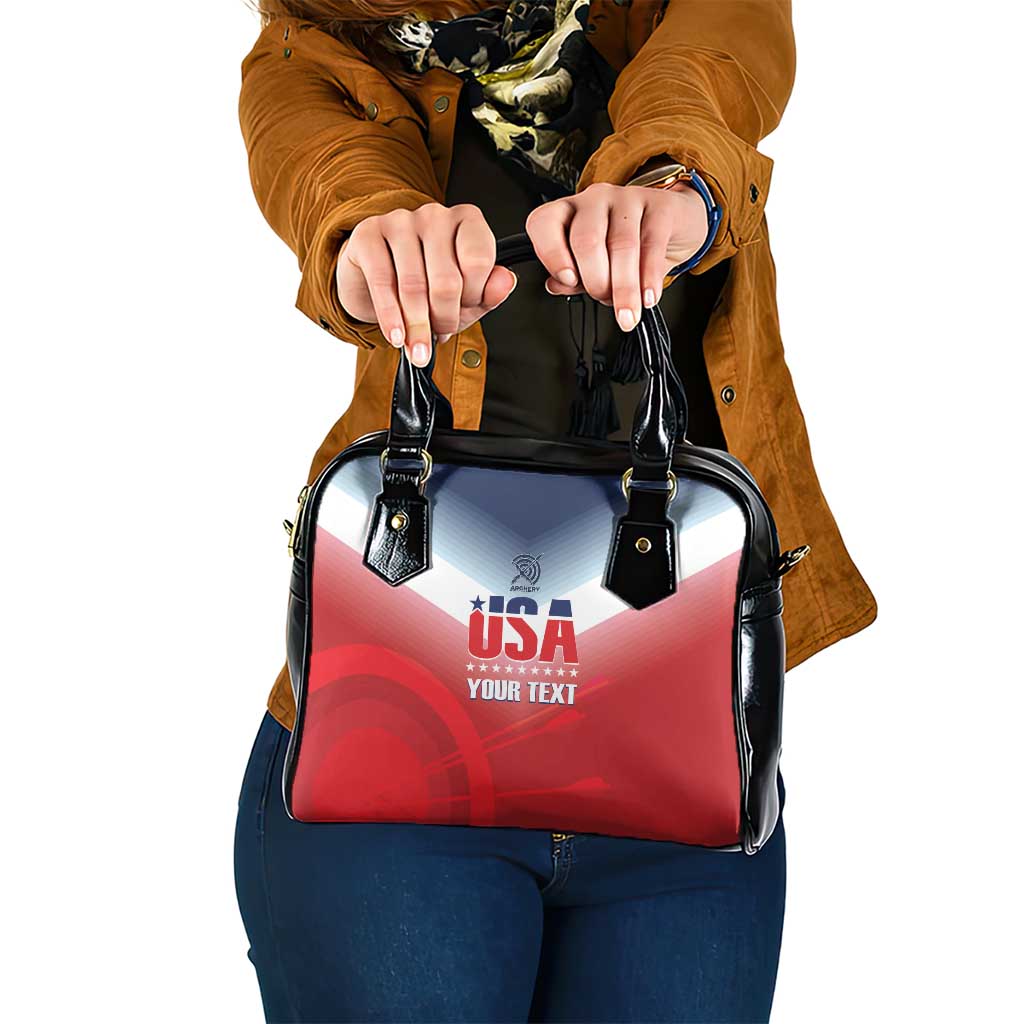 Personalized United States Archery Shoulder Handbag USA 2025 Sporty Style - Wonder Print Shop