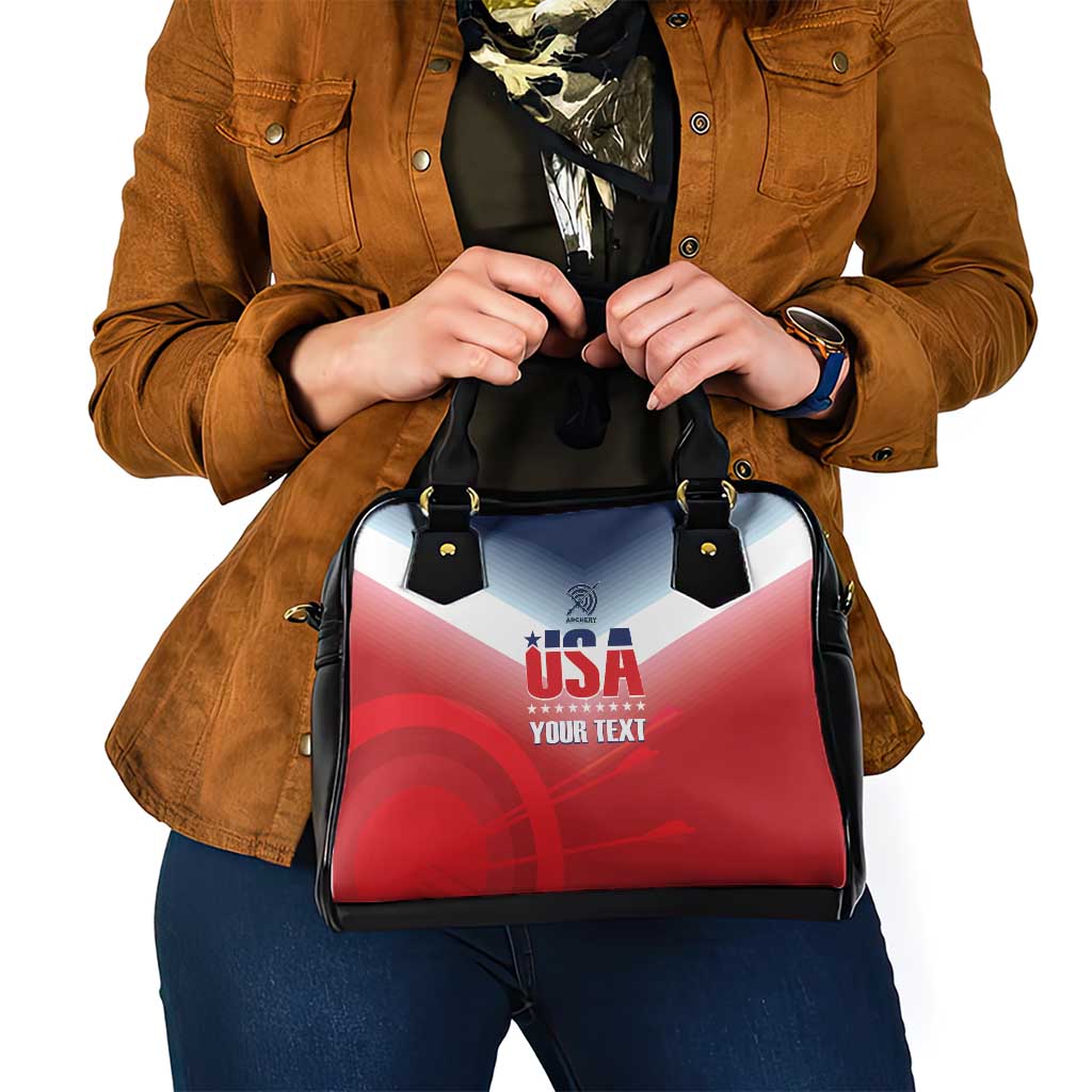 Personalized United States Archery Shoulder Handbag USA 2025 Sporty Style - Wonder Print Shop
