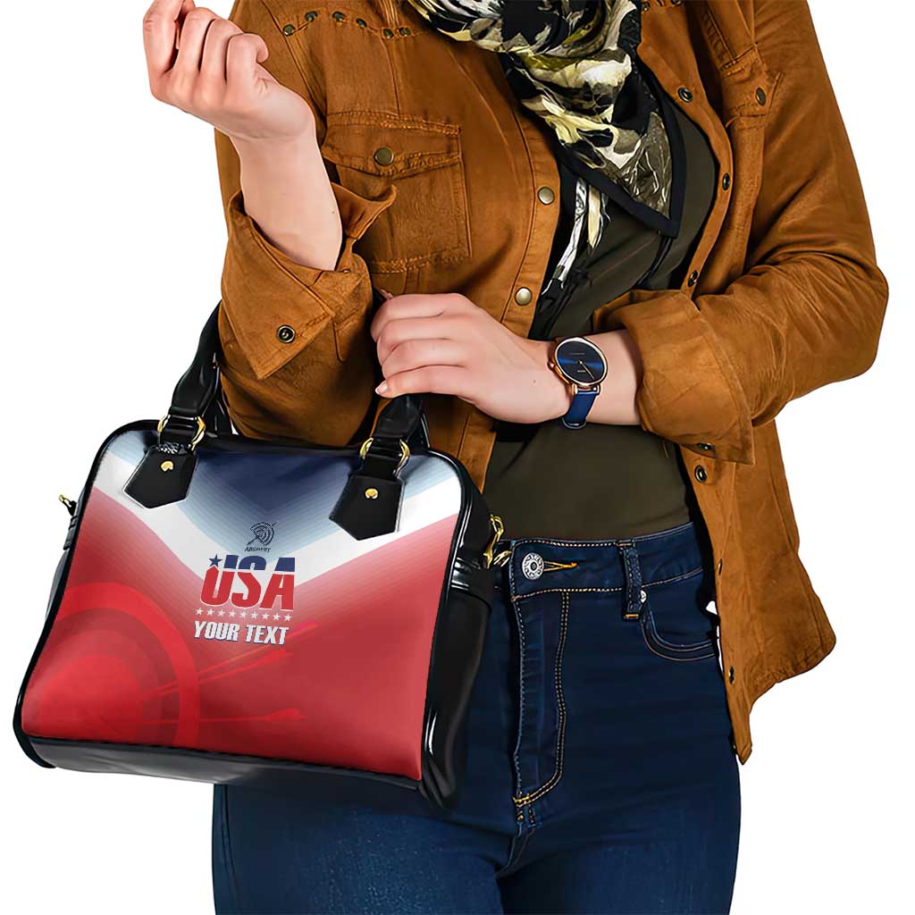 Personalized United States Archery Shoulder Handbag USA 2025 Sporty Style - Wonder Print Shop