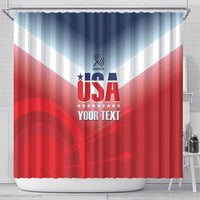 Personalized United States Archery Shower Curtain USA 2025 Sporty Style - Wonder Print Shop