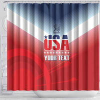 Personalized United States Archery Shower Curtain USA 2025 Sporty Style - Wonder Print Shop