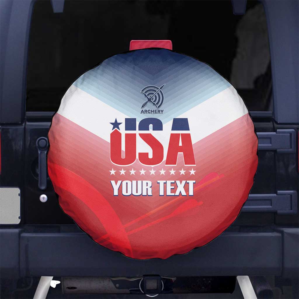 Personalized United States Archery Spare Tire Cover USA 2025 Sporty Style - Wonder Print Shop